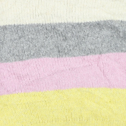Womens UK Size S New Look Multicoloured Pullover Jumper
