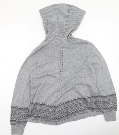 Womens UK Size 16 BHS Grey Pullover Jumper