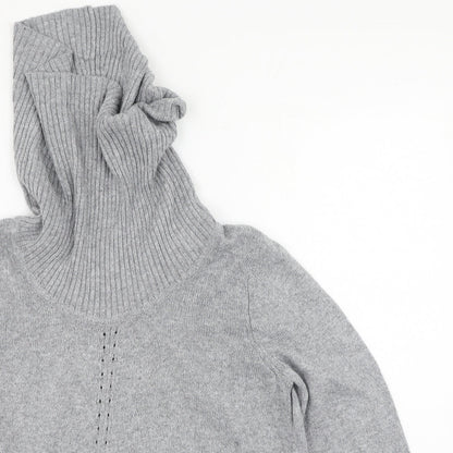 Womens UK Size 16 BHS Grey Pullover Jumper