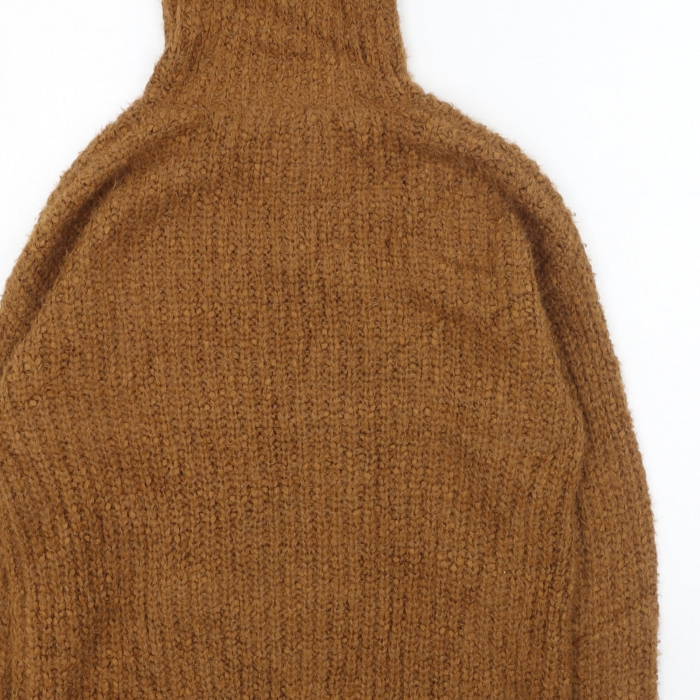 Womens UK Size S Marks and Spencer Yellow Pullover Jumper