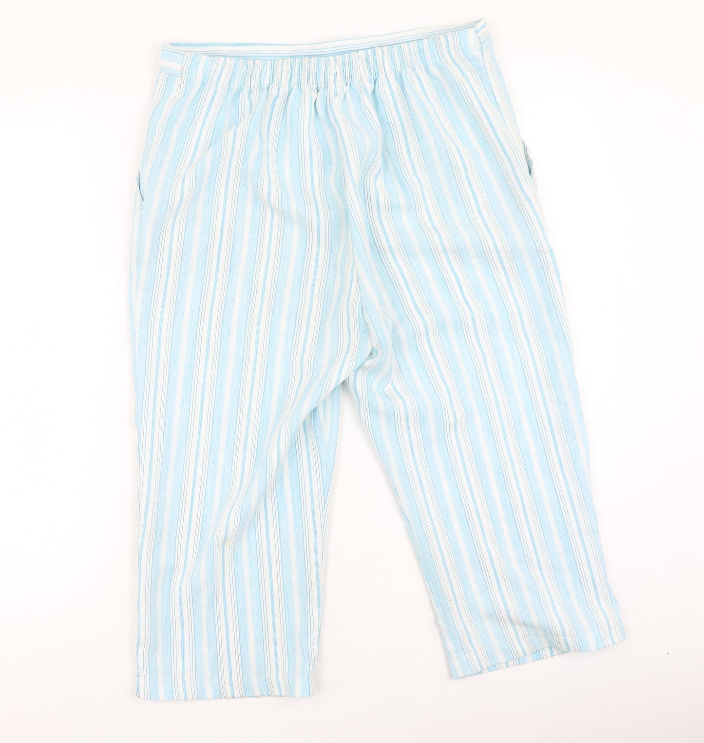 Womens UK Size 14 Dixie Regular Fit  Blue Trousers