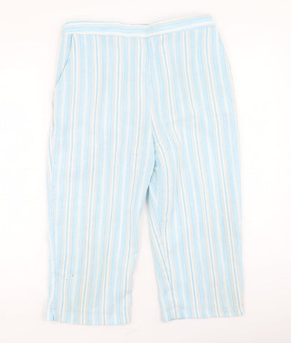 Womens UK Size 14 Dixie Regular Fit  Blue Trousers