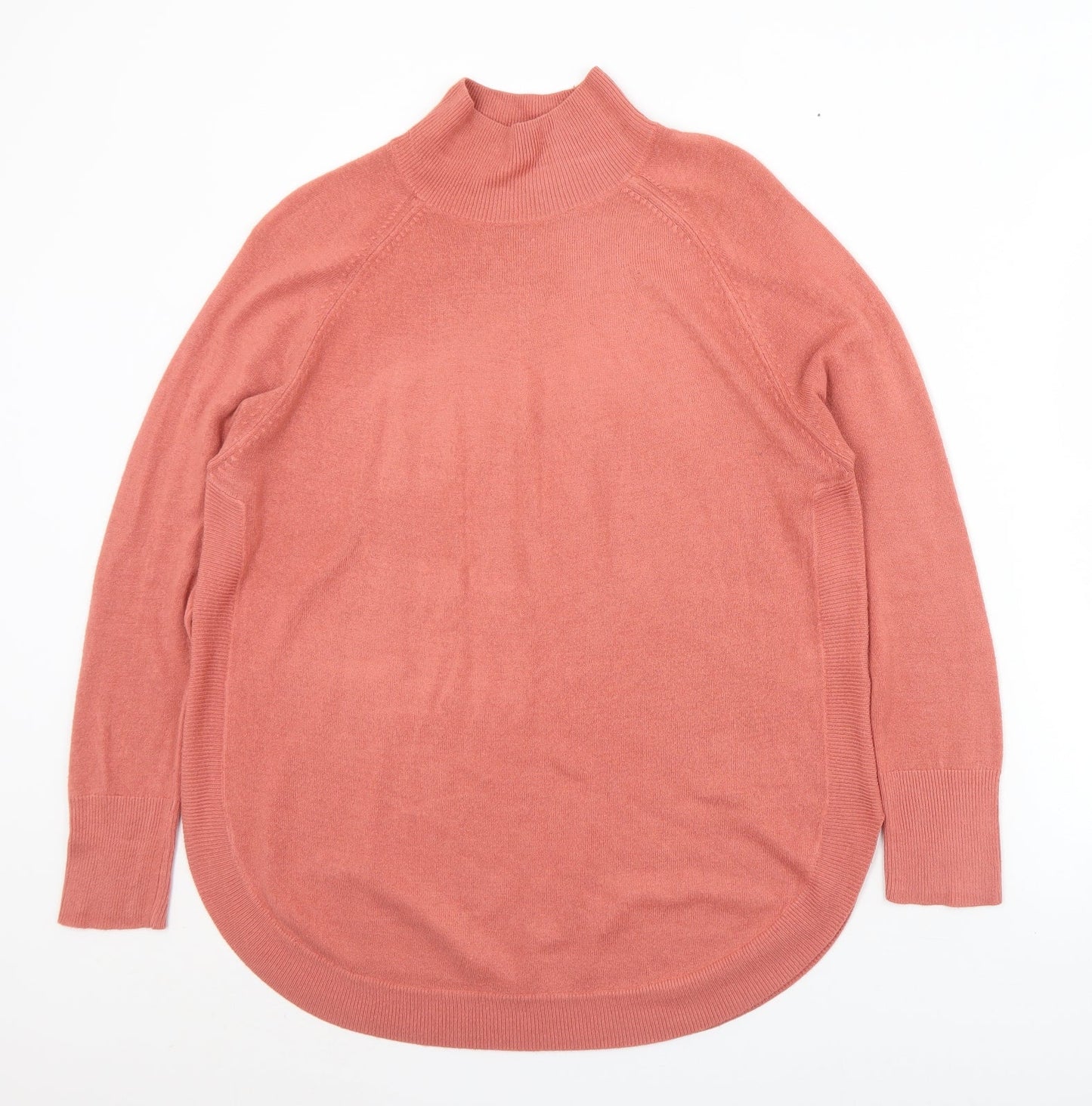 Womens UK Size M Marks and Spencer Pink Pullover Jumper