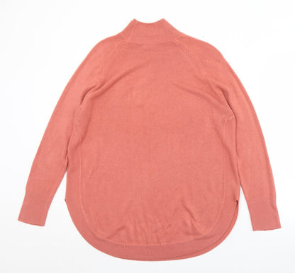 Womens UK Size M Marks and Spencer Pink Pullover Jumper