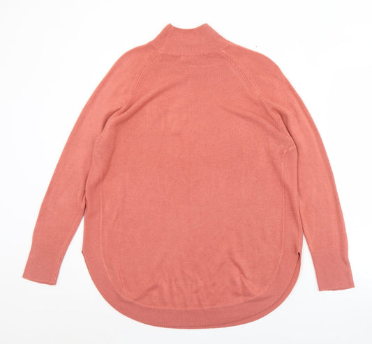 Womens UK Size M Marks and Spencer Pink Pullover Jumper