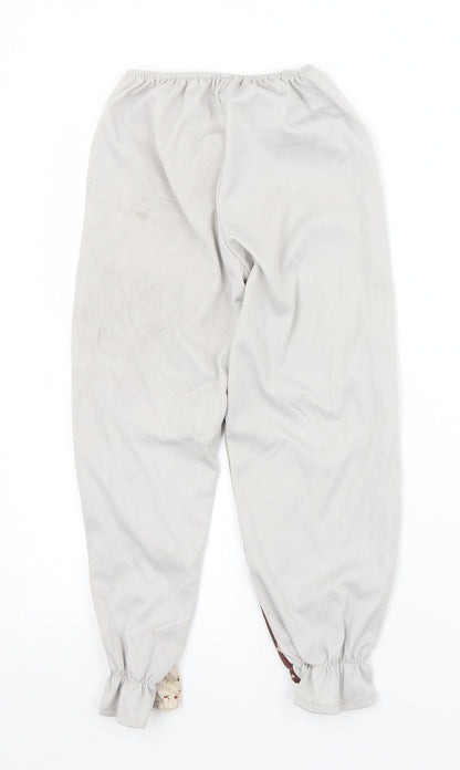 B&M Boys Brown Geometric Polyester Bloomer Trousers Size 5-6 Years  Regular  - Fancy dress