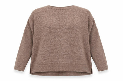 Womens UK Size S New Look Brown Pullover Jumper