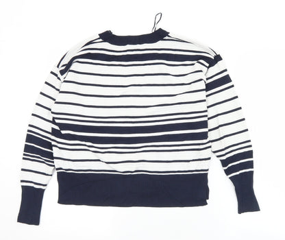 Womens UK Size 6 Topshop White Pullover Jumper