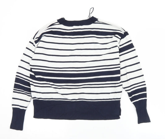 Womens UK Size 6 Topshop White Pullover Jumper