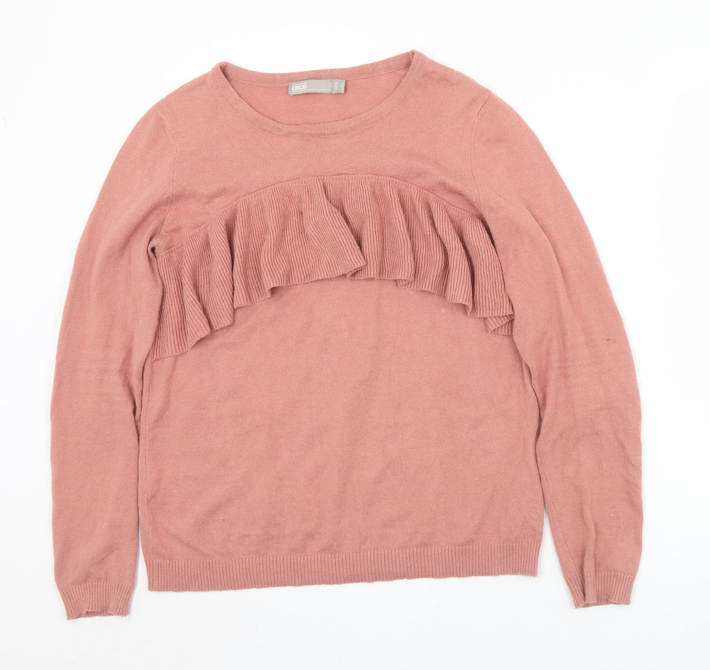 Womens UK Size 12 ASOS Pink Pullover Jumper
