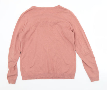 Womens UK Size 12 ASOS Pink Pullover Jumper