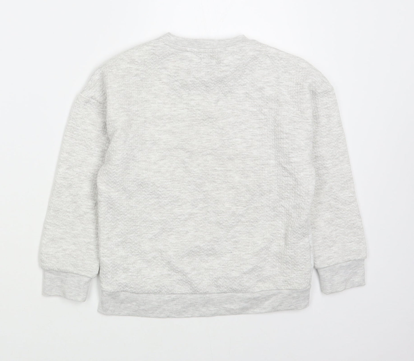 Primark Boys Gold  Cotton Pullover Sweatshirt Size 5-6 Years  Pullover