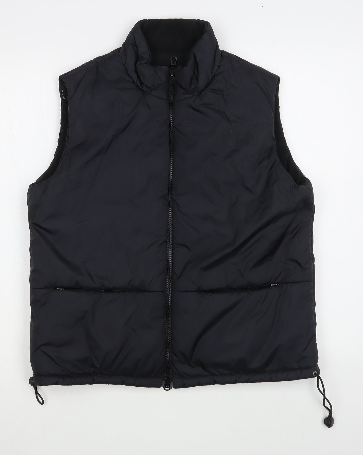 Mens UK Size S Linea Black Gilet