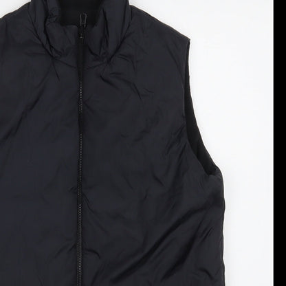 Mens UK Size S Linea Black Gilet