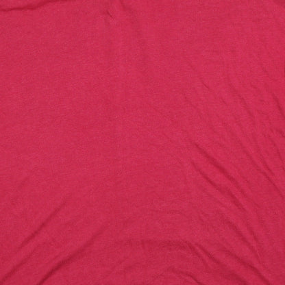 Redoute Womens Pink  Cotton Pullover Sweatshirt Size 16  Pullover