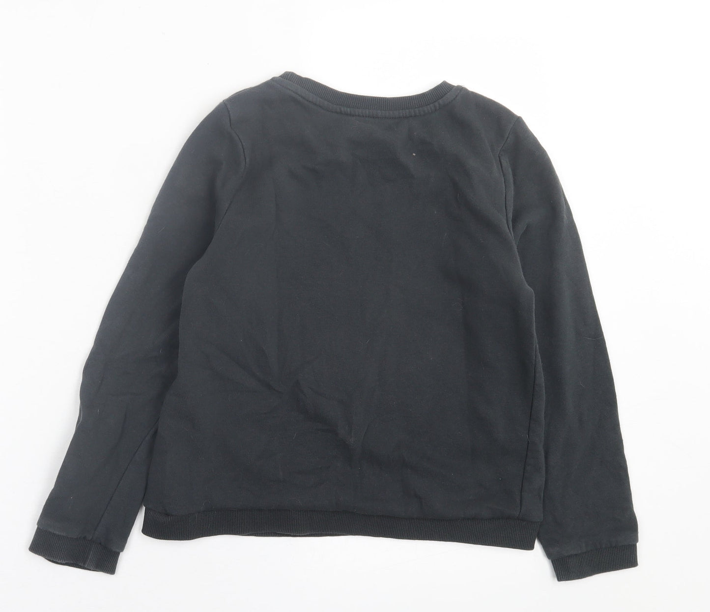 H&M Girls Grey  Cotton Pullover Sweatshirt Size 9-10 Years  Pullover - Peppa pig