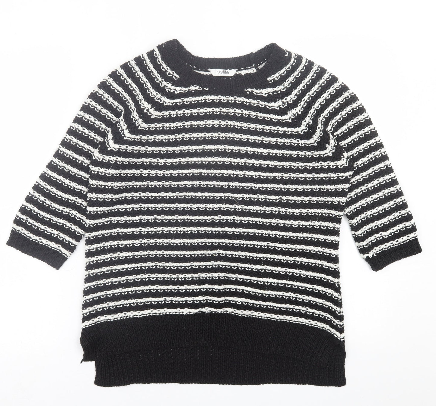 Womens UK Size 14 BHS Black Pullover Jumper