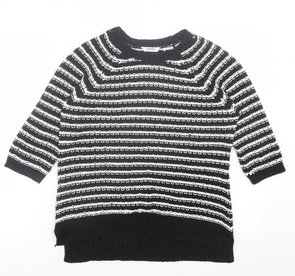 Womens UK Size 14 BHS Black Pullover Jumper