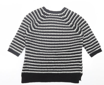 Womens UK Size 14 BHS Black Pullover Jumper