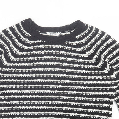 Womens UK Size 14 BHS Black Pullover Jumper