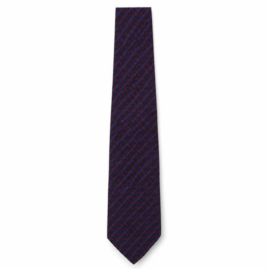 Mens Savoy Taylors Guild Multicoloured Geometric  Pointed Tie