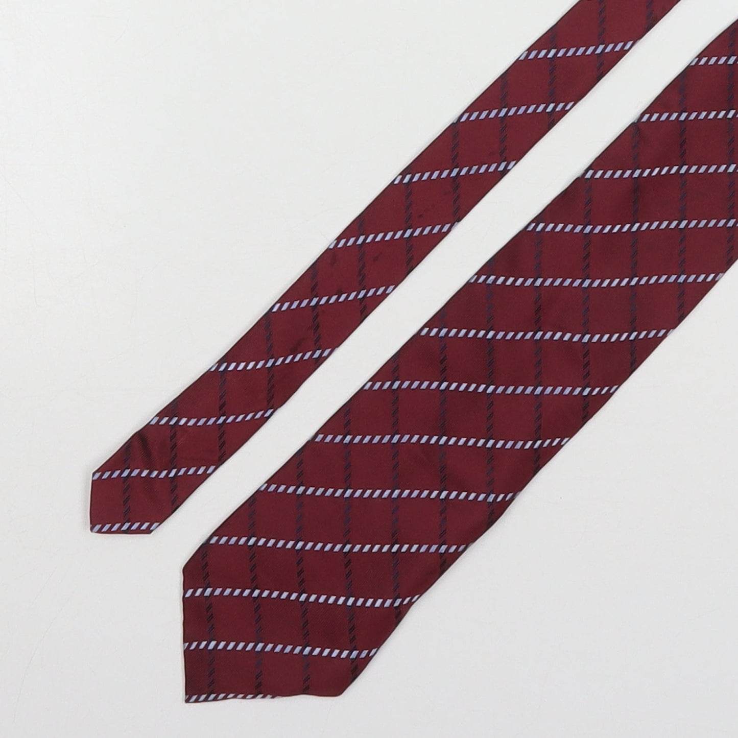 Woodstock Mens Multicoloured Striped Silk Pointed Tie One Size