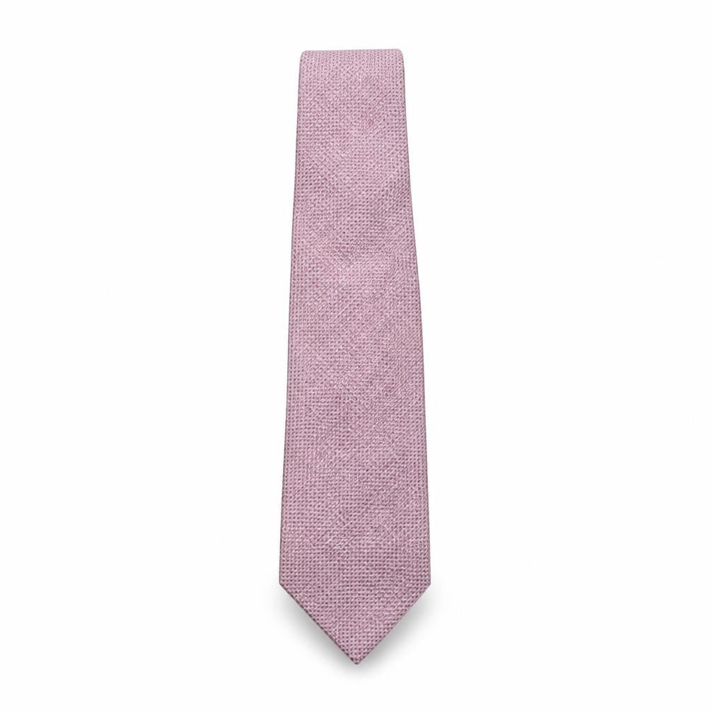 Mens Racing Green Pink Polka Dot  Pointed Tie
