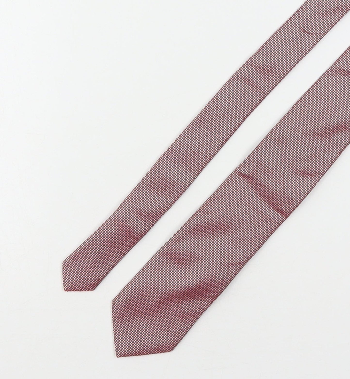 Michaelis Mens Multicoloured Plaids & Checks Silk Pointed Tie One Size
