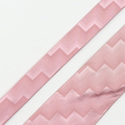 Michaelis Mens Pink Geometric Silk Pointed Tie One Size