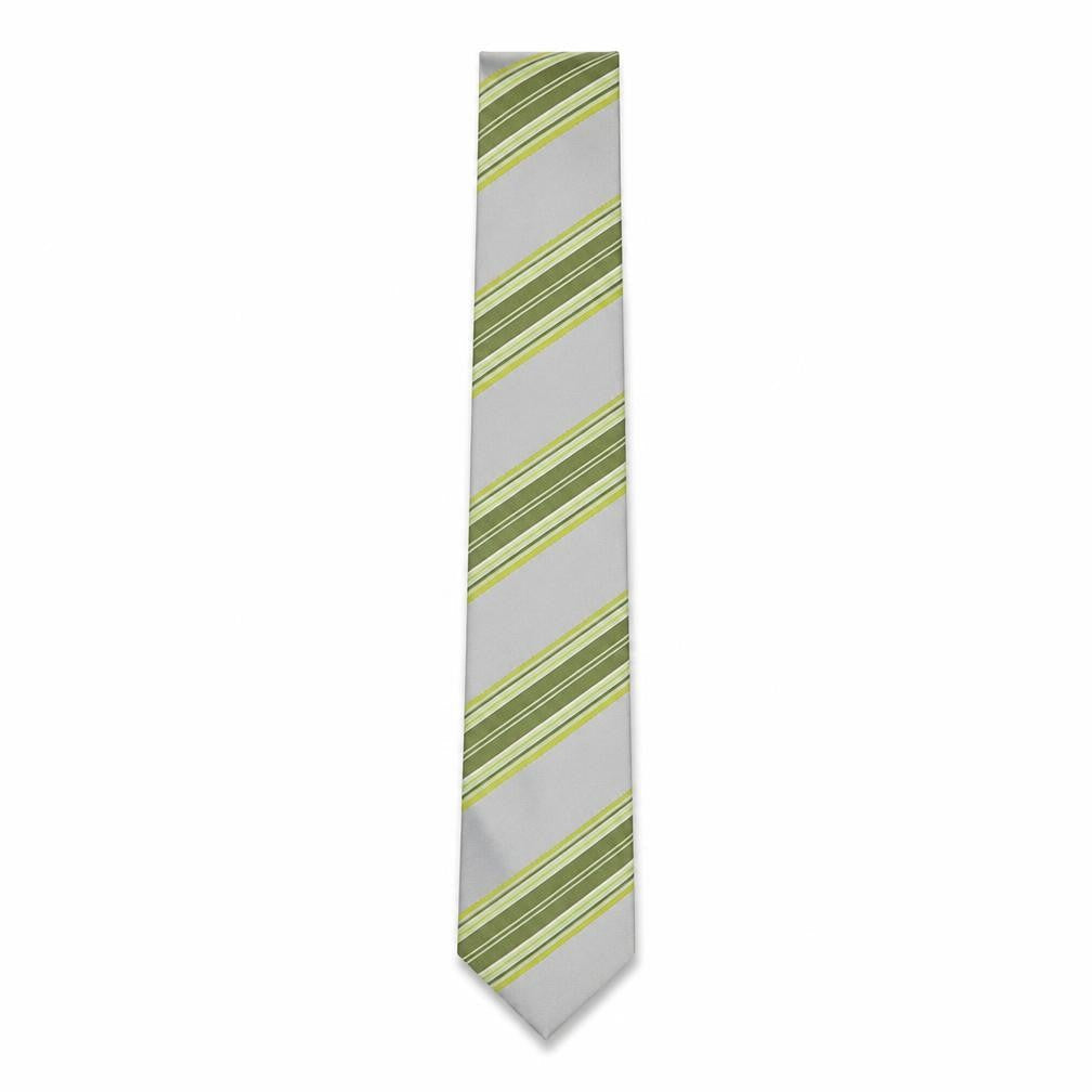 Mens Michelsons Multicoloured Striped  Pointed Tie