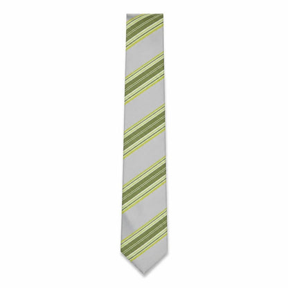Mens Michelsons Multicoloured Striped  Pointed Tie