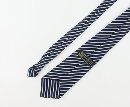 Mens St Michael Multicoloured Striped  Pointed Tie
