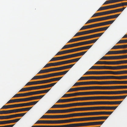 Principles  Mens Multicoloured Striped Silk Pointed Tie One Size