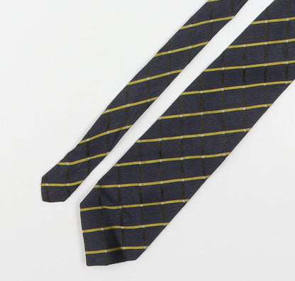 Marks and Spencer Mens Multicoloured Striped Silk Pointed Tie One Size