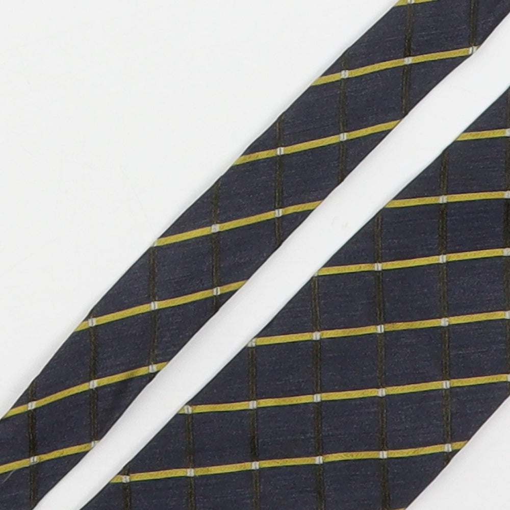 Marks and Spencer Mens Multicoloured Striped Silk Pointed Tie One Size