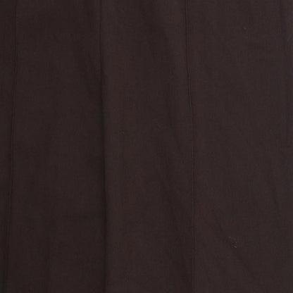 Classic Womens Brown  Polyester Trousers  Size 14 L27 in Regular