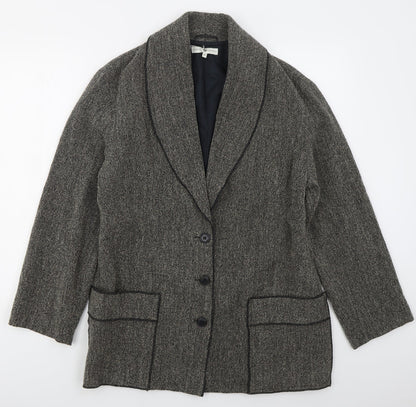 Rosies Womens Grey   Jacket  Size 14  Button