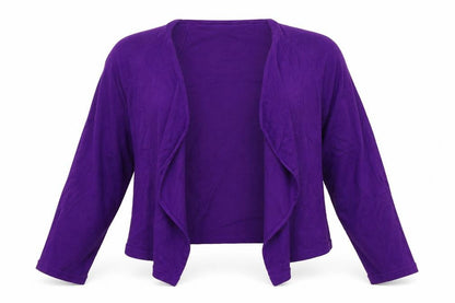 Preworn Womens Purple V-Neck  Viscose Cardigan Jumper Size M