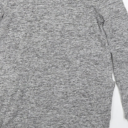Womens UK Size 8 Izabel London Grey Pullover Jumper