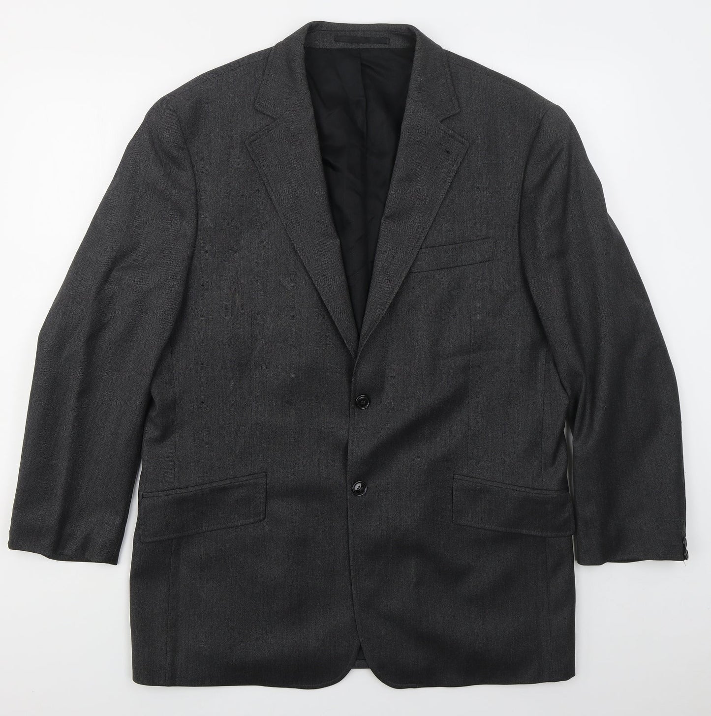 NEXT Mens Grey  Wool Jacket Suit Jacket Size 42