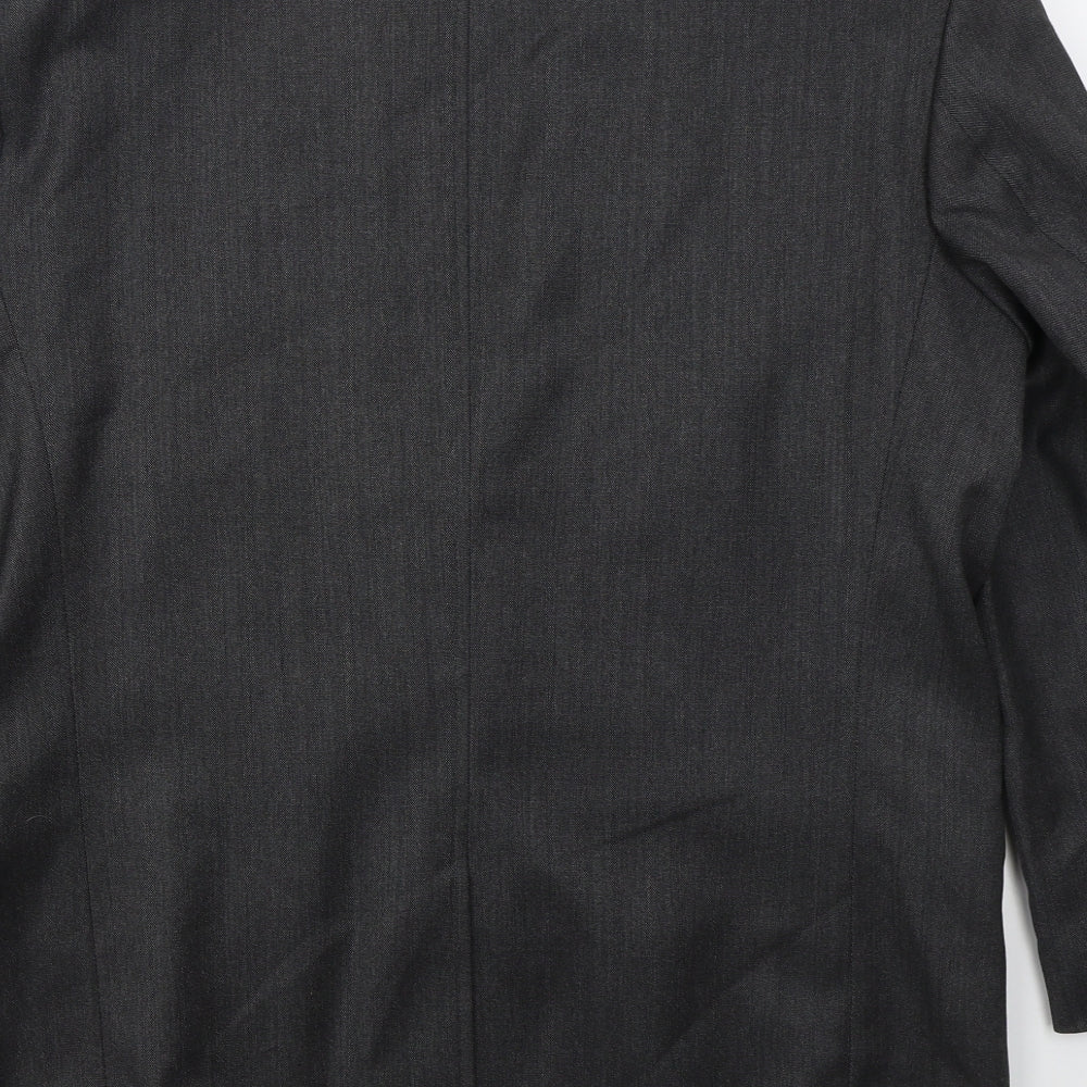 NEXT Mens Grey  Wool Jacket Suit Jacket Size 42