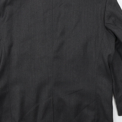 NEXT Mens Grey  Wool Jacket Suit Jacket Size 42