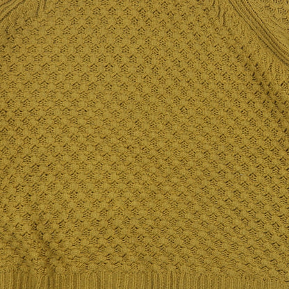 Womens UK Size M H&M Yellow Pullover Jumper