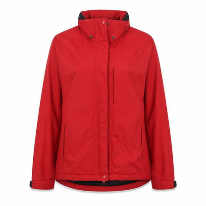Womens UK Size M Crane Red Rain Coat