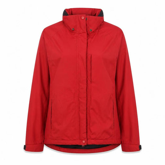 Womens UK Size M Crane Red Rain Coat