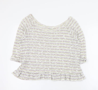 Womens UK Size 10 Miss Selfridge Multicoloured Pullover Jumper
