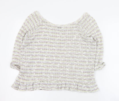 Womens UK Size 10 Miss Selfridge Multicoloured Pullover Jumper