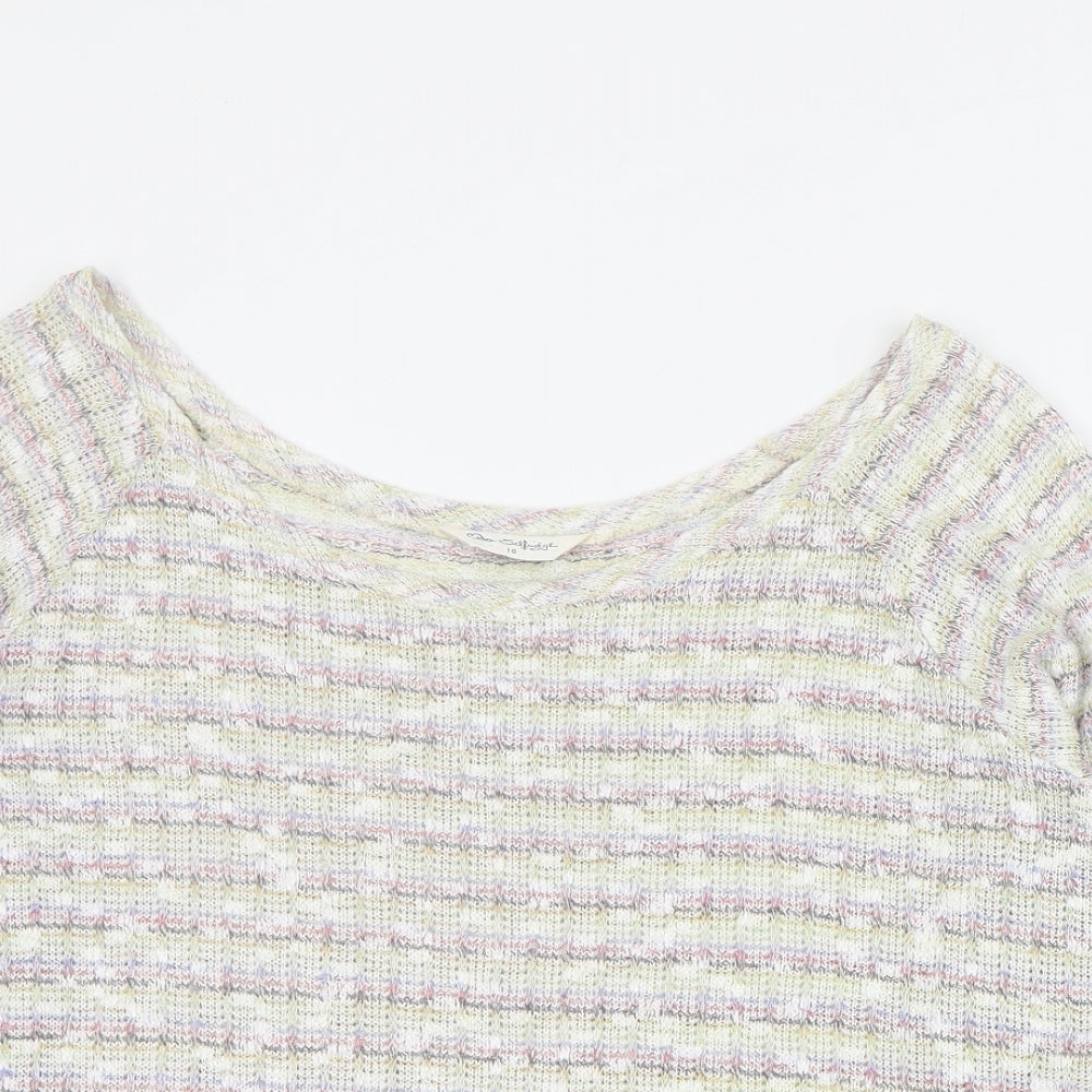 Womens UK Size 10 Miss Selfridge Multicoloured Pullover Jumper