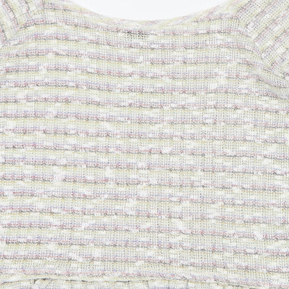 Womens UK Size 10 Miss Selfridge Multicoloured Pullover Jumper