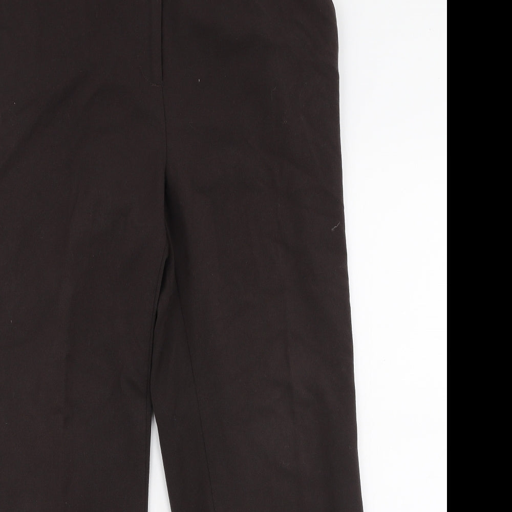 Womens UK Size 14 Anna Rose Regular Fit  Brown Trousers